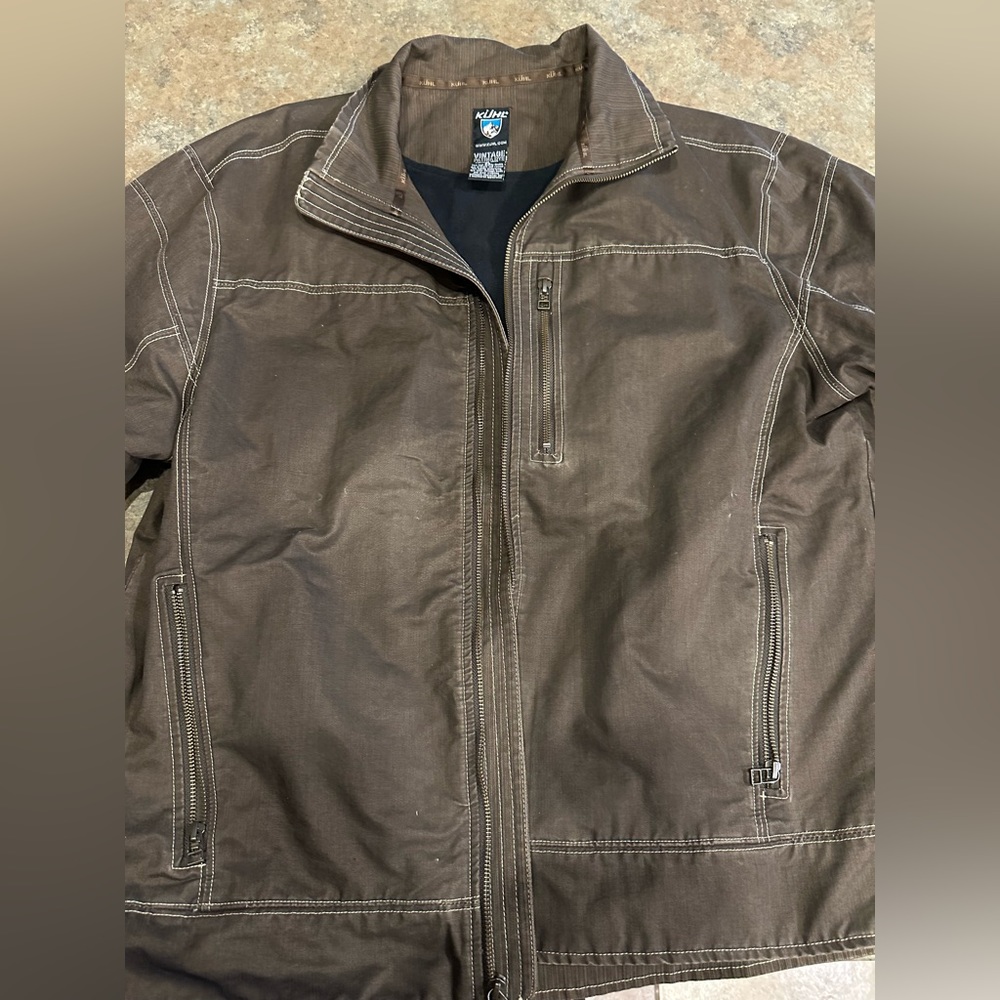Men’s Kuhl canvas jacket size XL